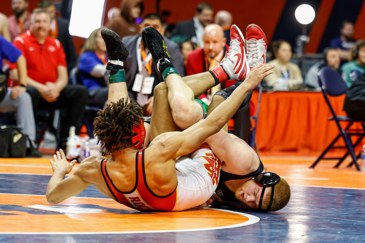 Illinois wrestling championships February 17 2024 Nate Latsch 25928